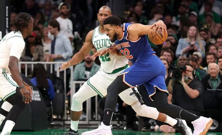 Karl Towns y los Knicks salen victoriosos ante Horford y los Celtics en Juego 1