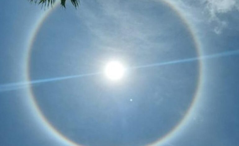 REPORTAN HALO SOLAR EN RD: UN FENÓMENO QUE HA INSPIRADO MITOS Y LEYENDAS