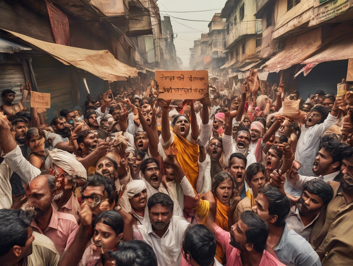 PROTESTAS EN INDIA POR NUEVA LEY SOBRE HIGIENE ALIMENTARIA