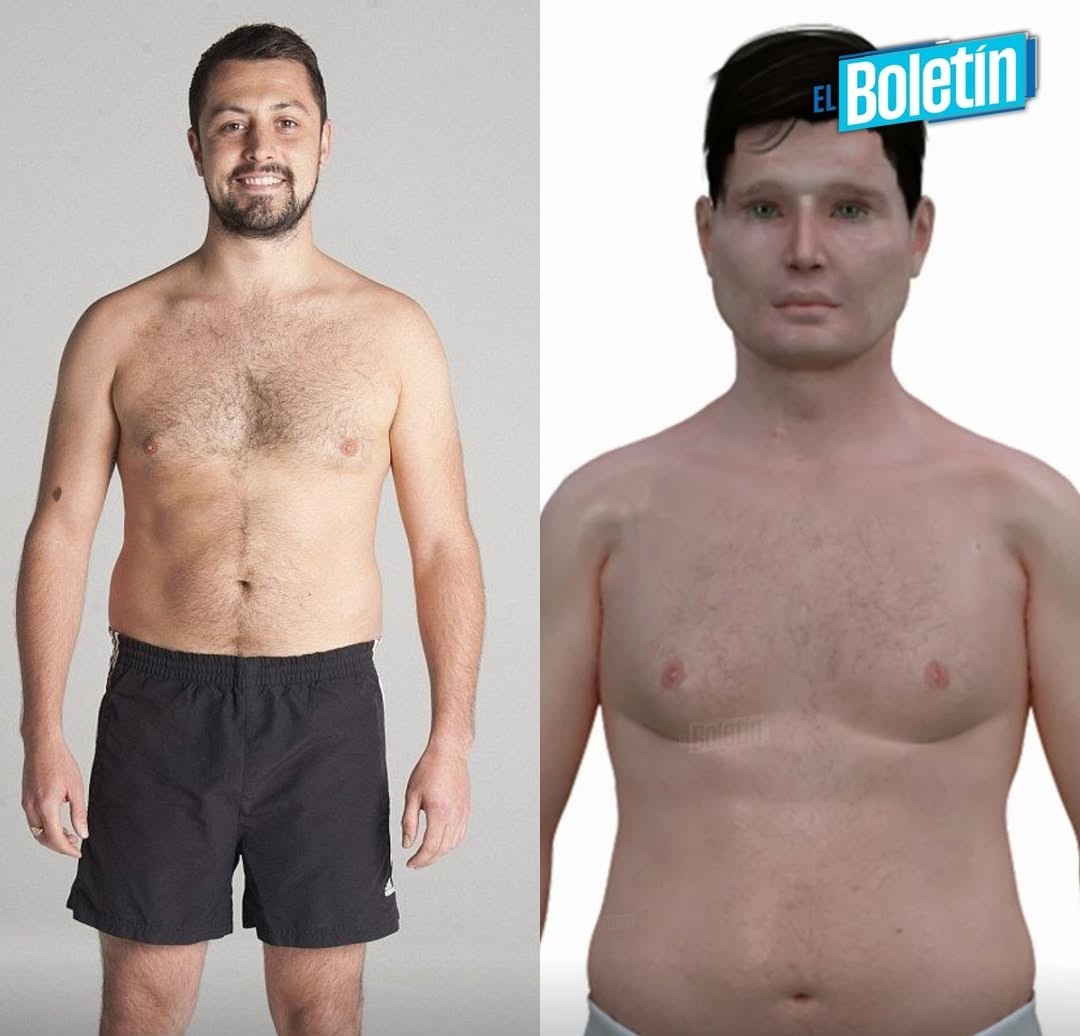 SEGÚN ESTUDIOS CIENTÍFICOS ASÍ LUCIRÍA EL TIPO DE CUERPO MASCULINO “PERFECTO”.