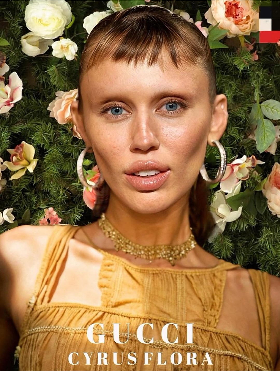CAUSA PREOCUPACIÓN ENTRE FANS NUEVAS FOTOS DE LA ACTRIZ Y CANTANTE MILEY CYRUS EN CAMPAÑA DE PERFUMES GUCCI.