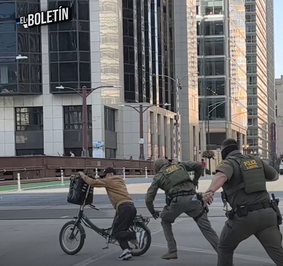 De pelicula! Inmigrante ilegal logra escapar milagrosamente de una redada del servicio de inmigracion (ICE) en Chicago