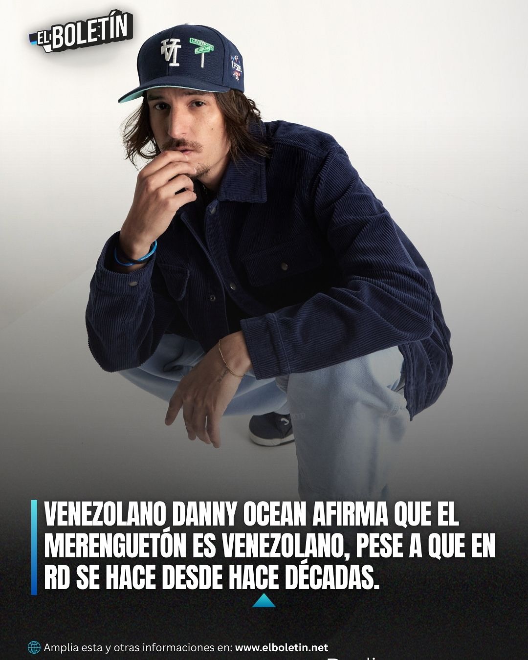 VENEZOLANO DANNY OCEAN AFIRMA QUE EL MERENGUETÓN ES VENEZOLANO, PESE A QUE EN RD SE HACE DESDE HACE DÉCADAS.