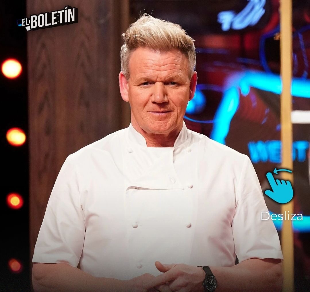 EL AFAMADO CHEF GORDON RAMSAY MUESTRA SU CICATRIZ TRAS OPERARSE POR UN CÁNCER DE PIEL