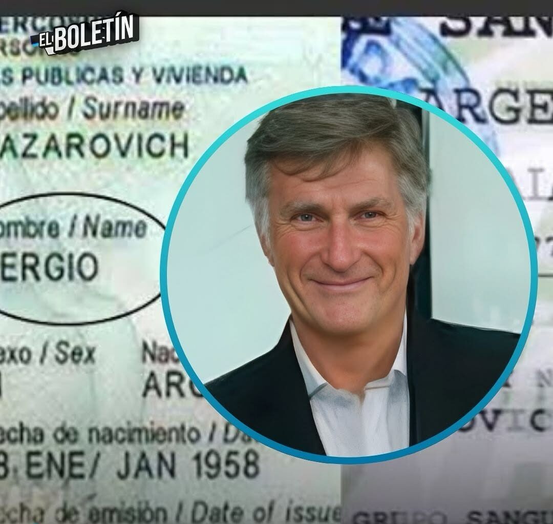 SERGIO LAZAROVICH EL ARGENTINO QUE SE CAMBIO DE SEXO LEGALMENTE PARA JUBILARSE 5 AÑOS ANTES.