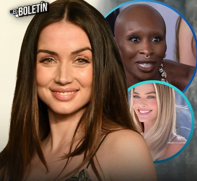 ANA DE ARMAS HA SIDO NOMBRADA LA ESTRELLA FEMENINA MÁS BELLA DE 2025, INCLUSO SUPERANDO A MARGOT ROBBIE Y CYNTHIA ERIVO.