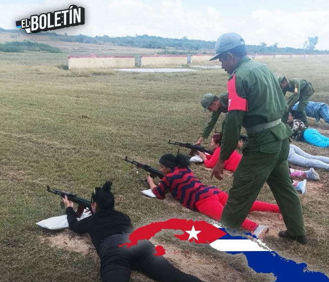 GOBIERNO CUBANO REALIZA EJERCICIOS MILITARES Y SIMULACROS DE DEFENSA ANTE UN POSIBLE POSIBLE ATAQUE DE ESTADOS UNIDOS