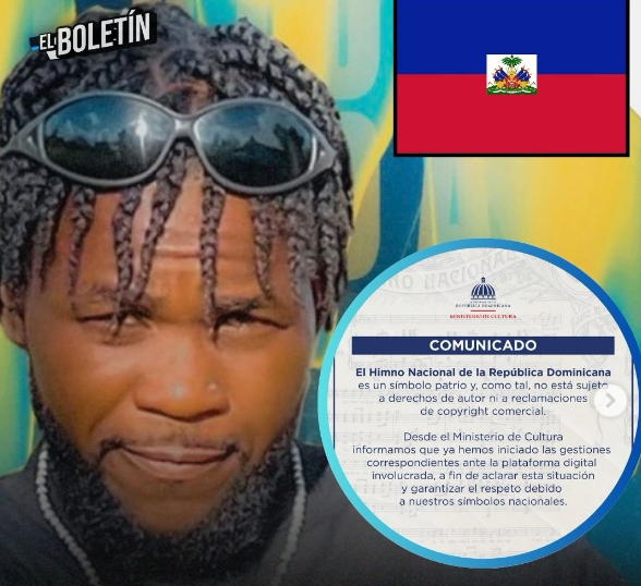 QUÉ VERGÜENZA! MINISTERIO DE CULTURA ANUNCIA QUE TOMARÁ MEDIDAS CONTRA JOVEN HAITIANO QUE REGISTRÓ HIMNO DOMINICANO