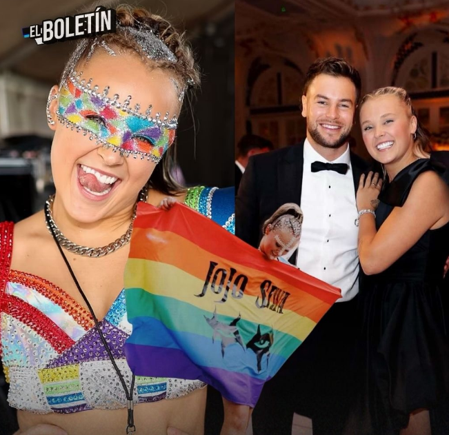 LA ACTRIZ JOJO SIWA, EN MENOS DE 1 AÑO, PASÓ DE SER LESBIANA Y ACTIVISTA LGBTQ A ESTAR FELIZMENTE CASADA CON UN HOMBRE.