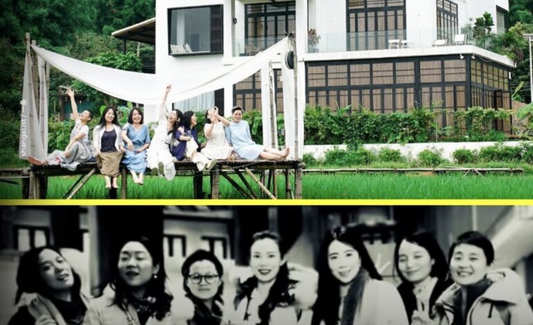 Siete amigas compran y remodelan una mansión para vivir juntas al jubilarse y no envejecer solas